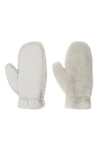 Меховые варежки из овчины YVES SALOMON, арт. 24WAA603XXD0XW, фото 3