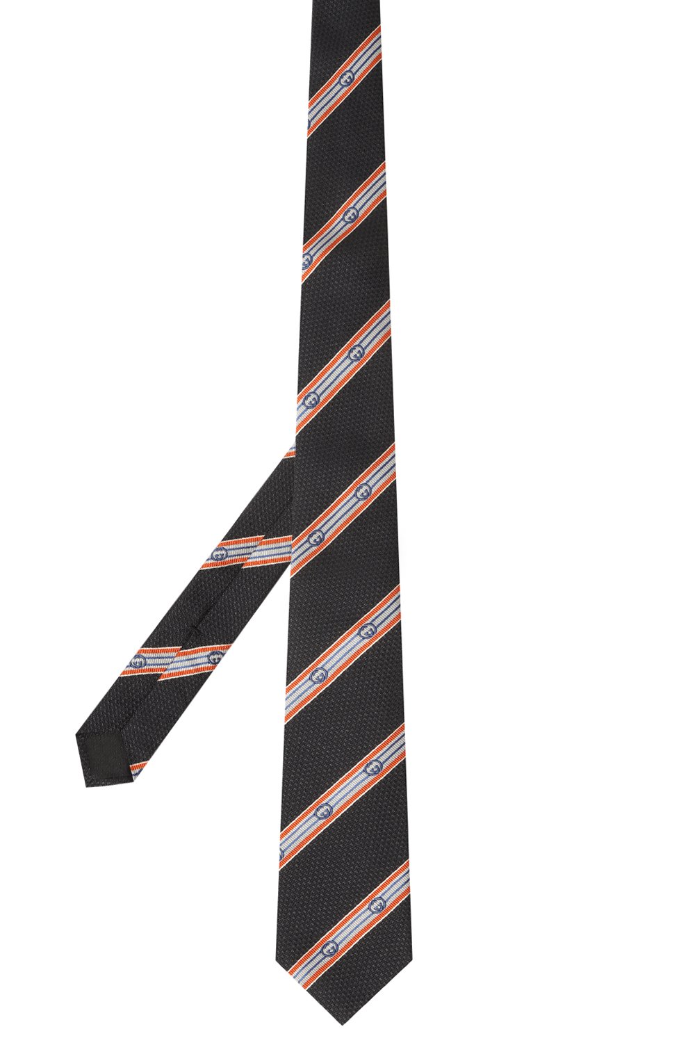 Шелковый галстук GUCCI, арт. 669924 4E009, фото 3