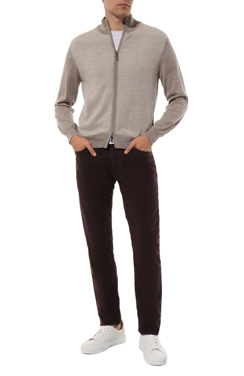 Хлопковые брюки JACOB COHEN, арт. U Q R04 54 S 3649/G14, фото 2