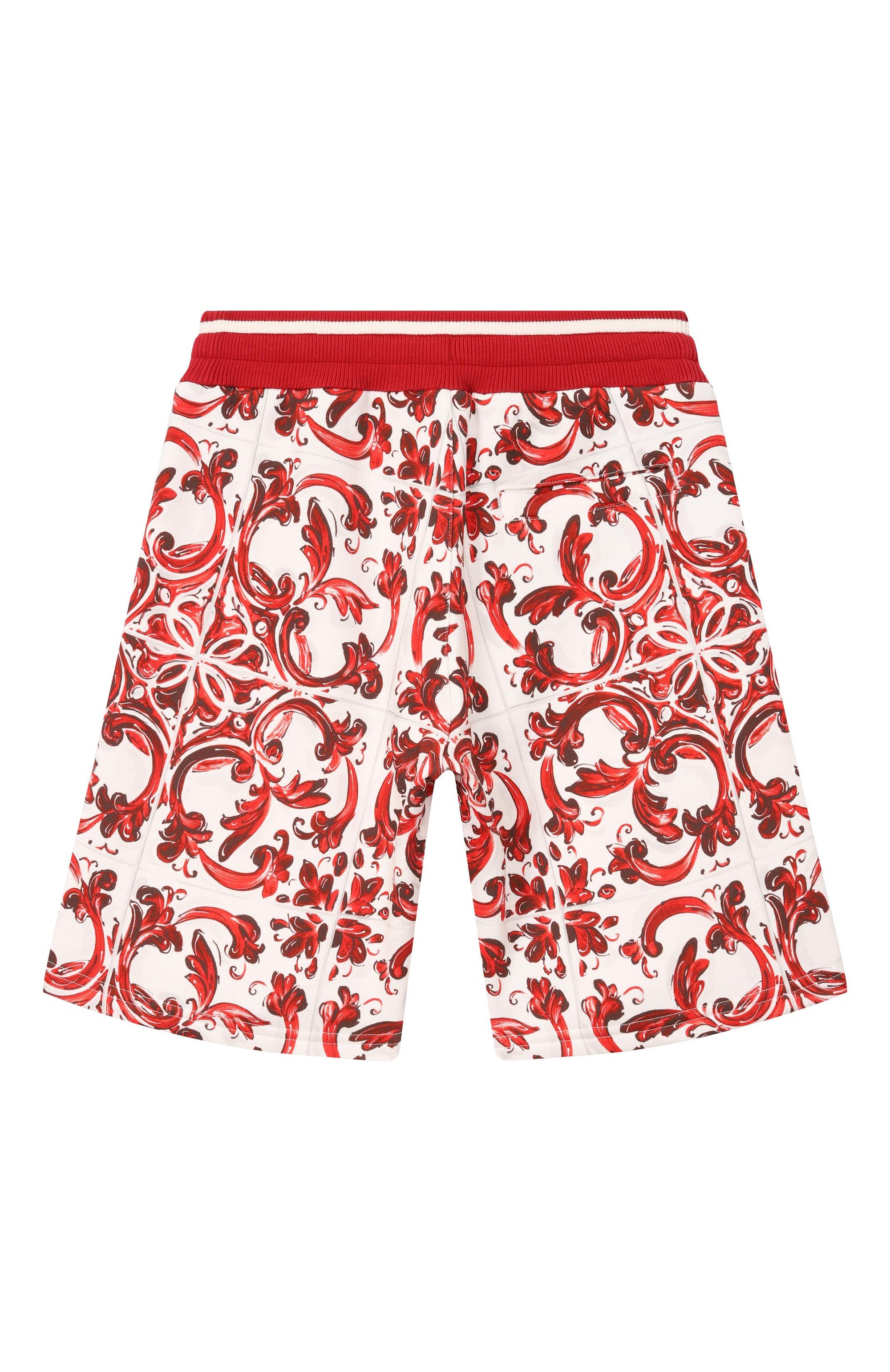 Хлопковые шорты DOLCE & GABBANA, арт. L4JQR4/II7KU_001, фото 2