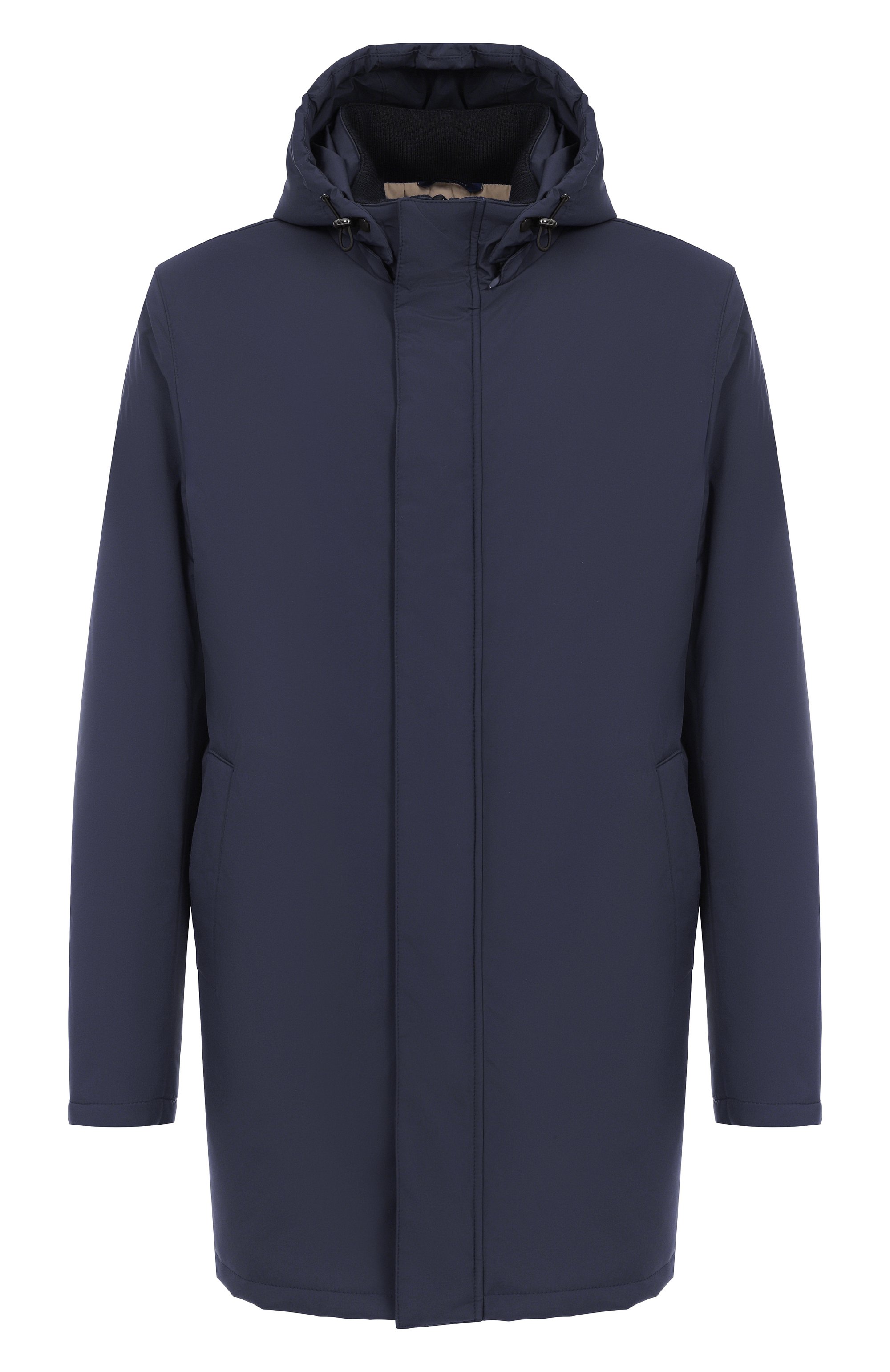 Утепленная парка ANDREA CAMPAGNA темно-синего цвета по цене 198500 руб., арт. M0D.ASIAG0/VIN, фото 1 Утепленная парка ANDREA CAMPAGNA, арт. M0D.ASIAG0/VIN, фото 1