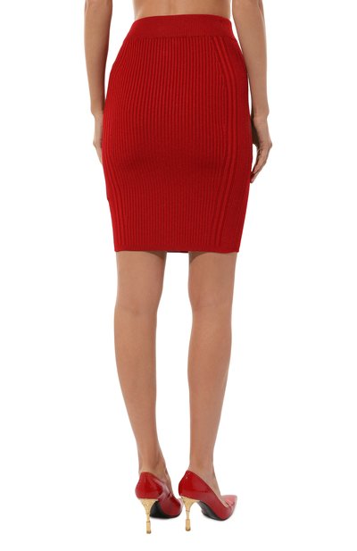 Юбка из вискозы BALMAIN, арт. BF1LC200/KE18, фото 4