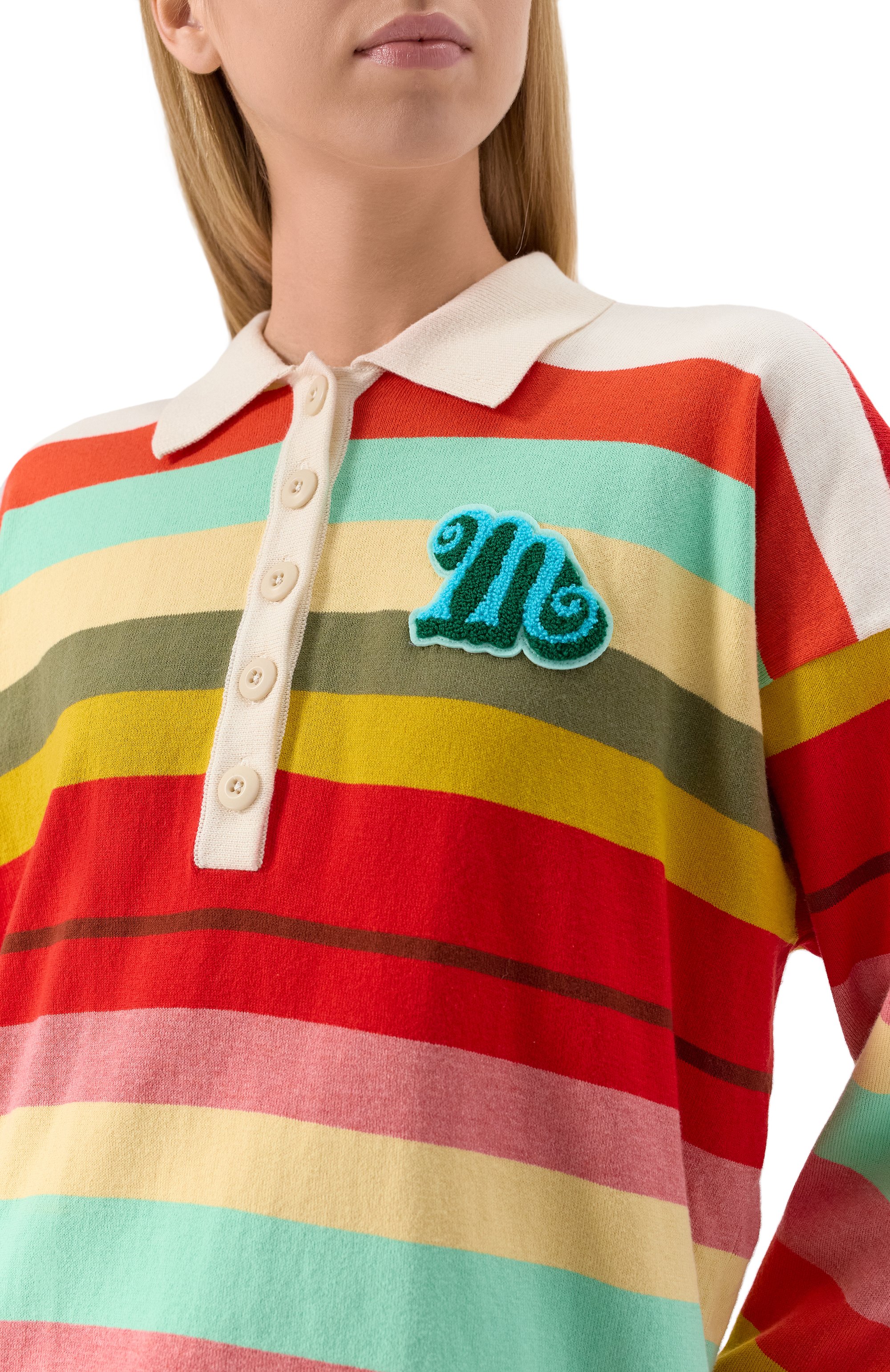 Хлопковое поло MOTHER, арт. 81966-1665, фото 5