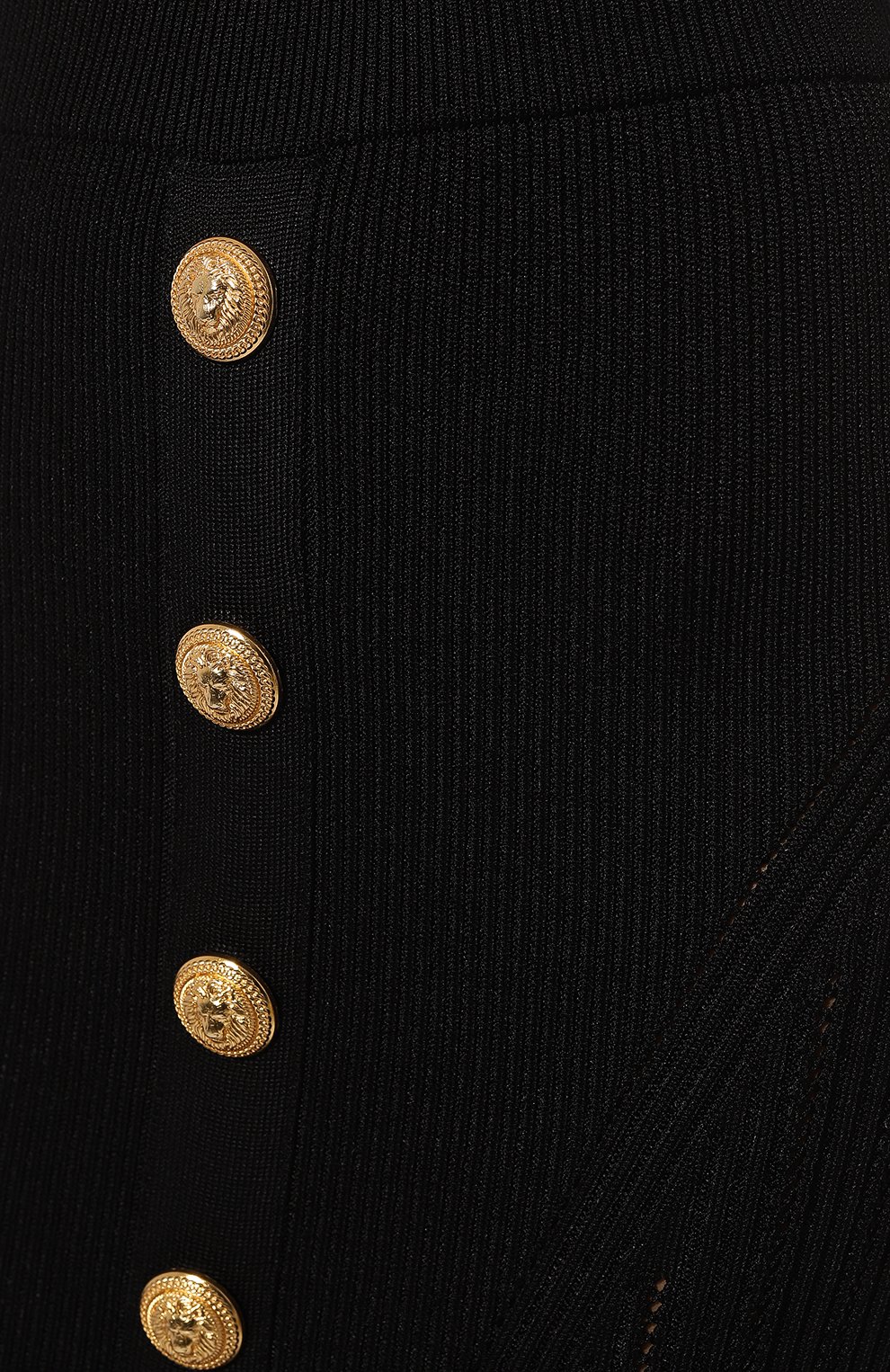 Юбка из вискозы BALMAIN, арт. AF0LD043KE18, фото 5