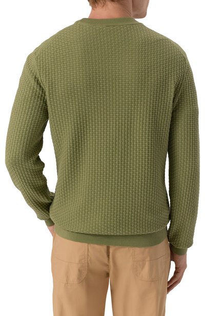 Хлопковый джемпер BOSS, арт. 50545283, фото 4