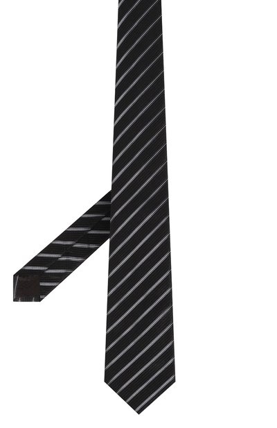 Галстук из шелка и хлопка GIORGIO ARMANI, арт. 360054/3F940, фото 3