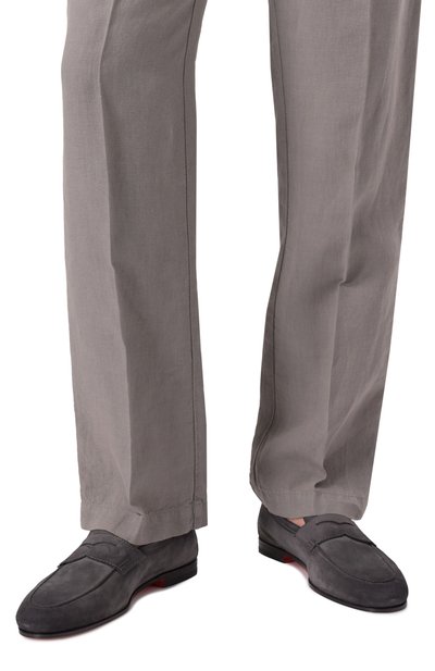 Замшевые пенни-лоферы carlo SANTONI, арт. MCNG18837SA4SEAA, фото 3