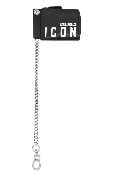 Кожаный кошелек для монет icon DSQUARED2, арт. WAM0010 12903205, фото 4