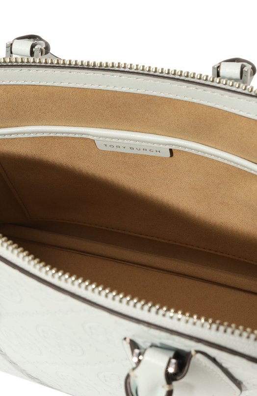 Сумка T Monogram mini Tory Burch Голубой, фото 5