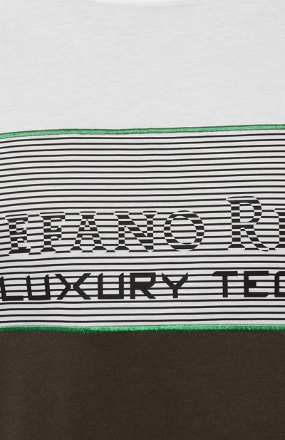 Футболка STEFANO RICCI разноцветного цвета по цене 86450 руб., арт. MNH3202320/803, фото 5 Футболка STEFANO RICCI, арт. MNH3202320/803, фото 5