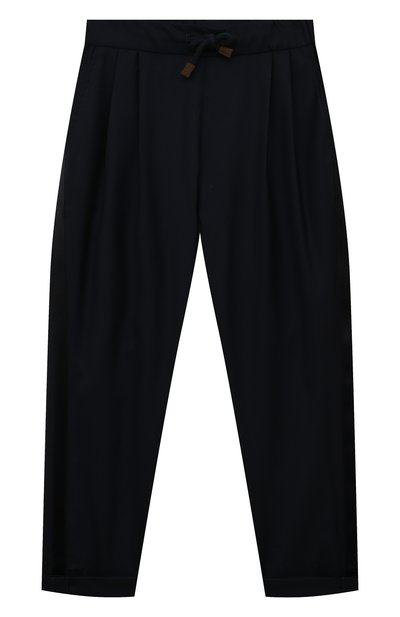 Шерстяные брюки BRUNELLO CUCINELLI, арт. BF460S502B, фото 1