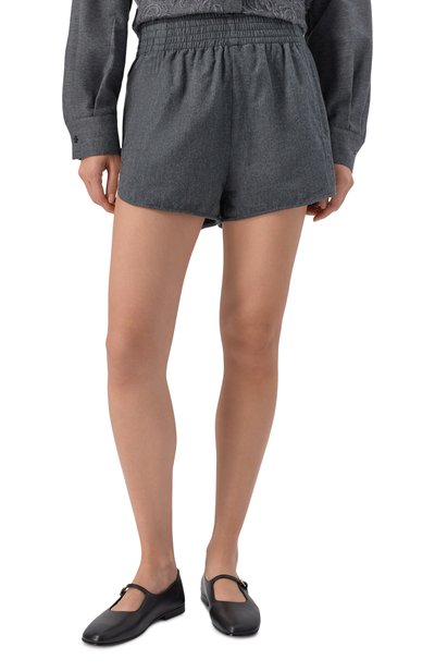 Хлопковые шорты ERMANNO SCERVINO, арт. D474P301XQH, фото 3