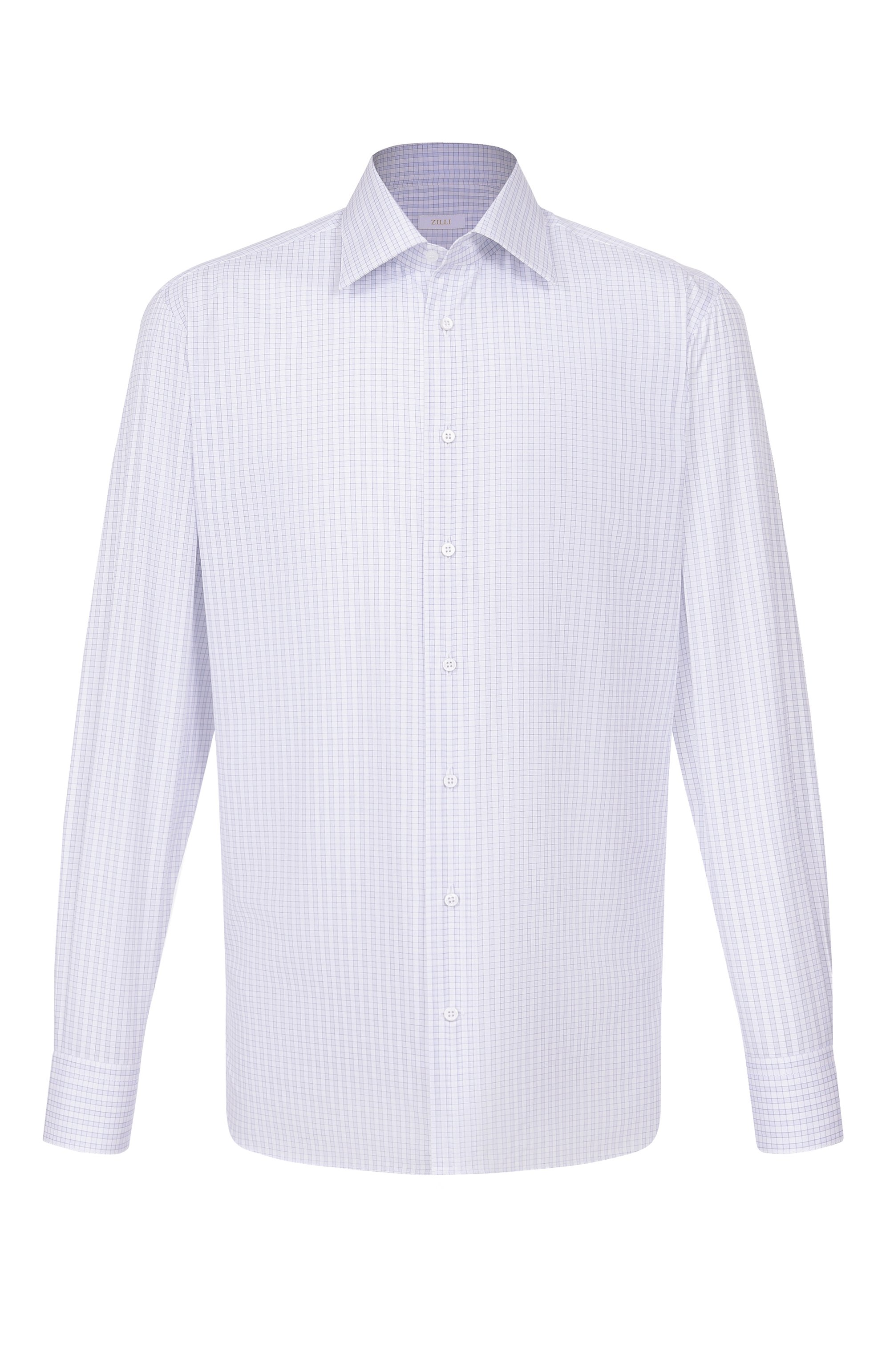 Хлопковая сорочка ZILLI, арт. CLAA01M010004221Q, фото 1