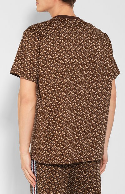 Хлопковая футболка BURBERRY, арт. 8018239, фото 4