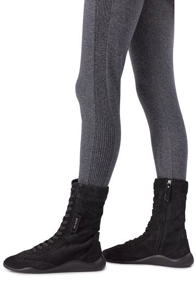 Замшевые кеды g32 ondina VIC MATIE черного цвета по цене 48600 руб., арт. 1H4306D_G32H010101, фото 2 Замшевые кеды g32 ondina VIC MATIE, арт. 1H4306D_G32H010101, фото 2