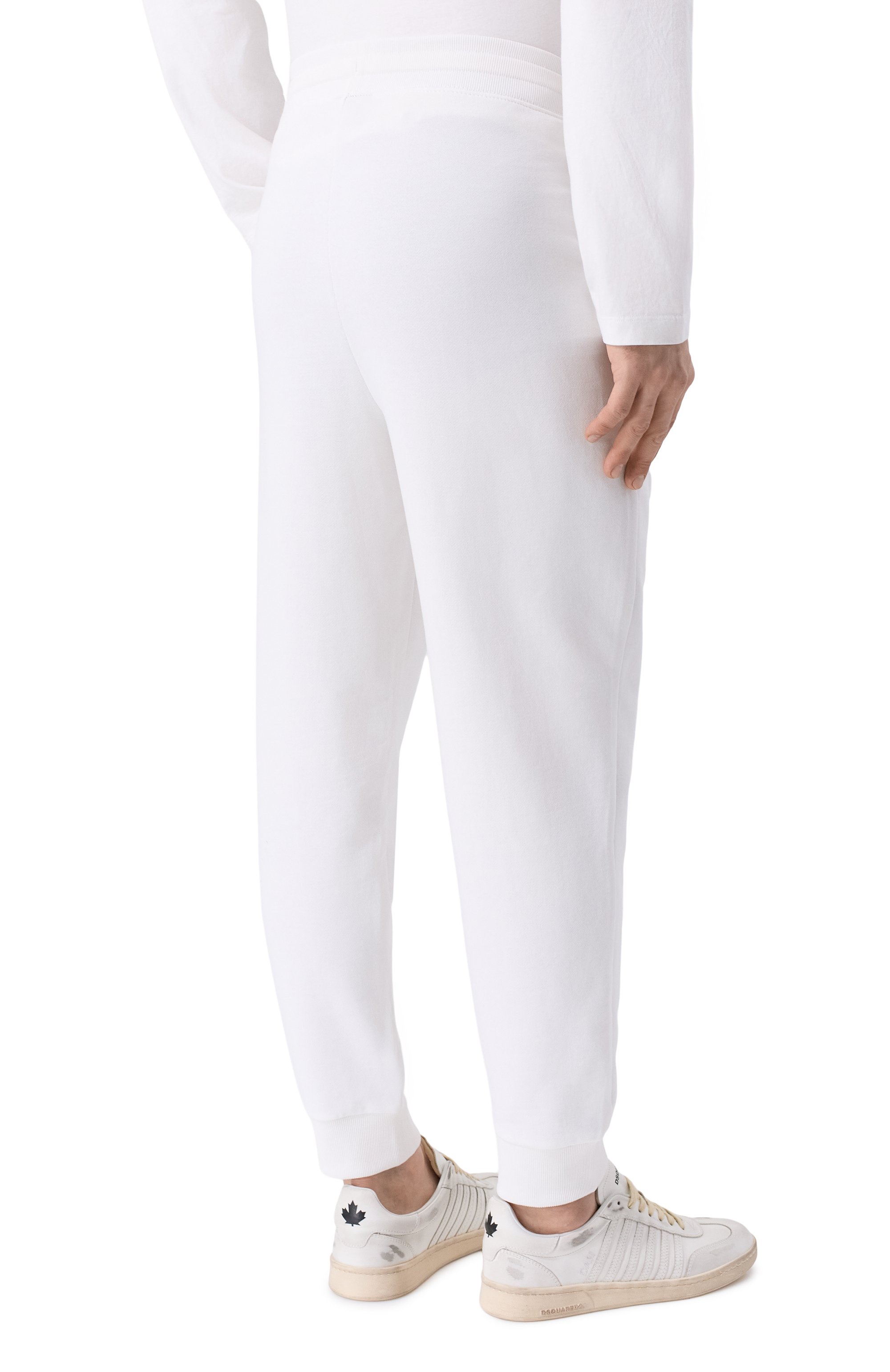 Хлопковые джоггеры HUGO, арт. 50489617, фото 4