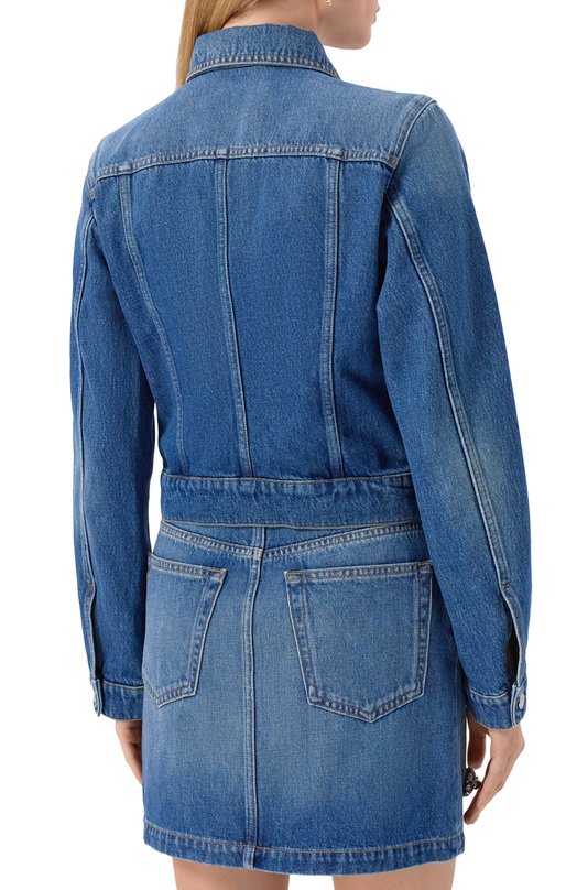Джинсовая куртка Dolce & Gabbana F9I46Z/G8NC7 Синий  F9I46Z/G8NC7 Фото 4