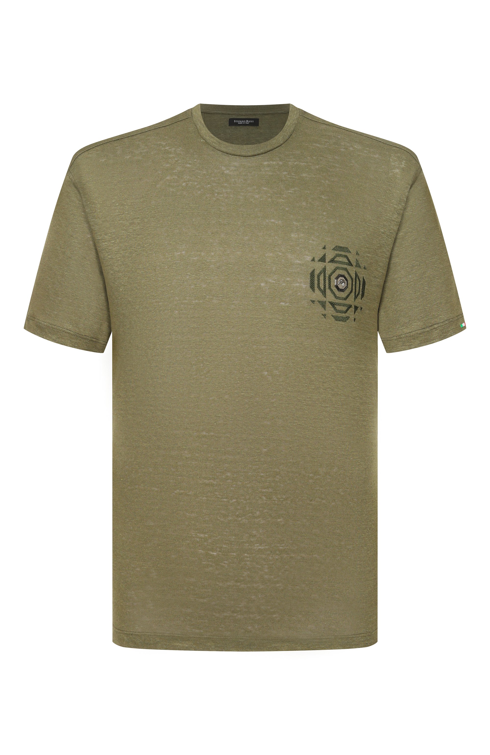Льняная футболка STEFANO RICCI, арт. MNH5104070/LN, фото 1