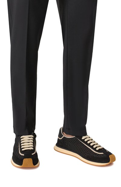 Комбинированные кроссовки dg cushion DOLCE & GABBANA, арт. CS2298/A6D45, фото 3