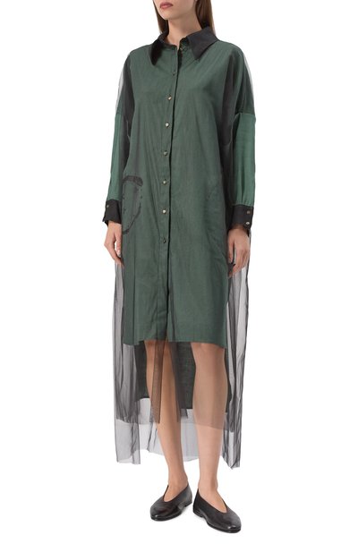 Льняное платье MIDGARD PARIS, арт. DS25LN-OS-GN, фото 3