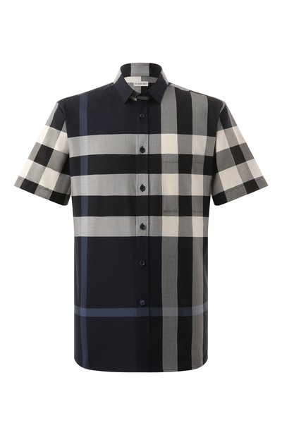 Мужская хлопковая рубашка BURBERRY, арт. 8072940