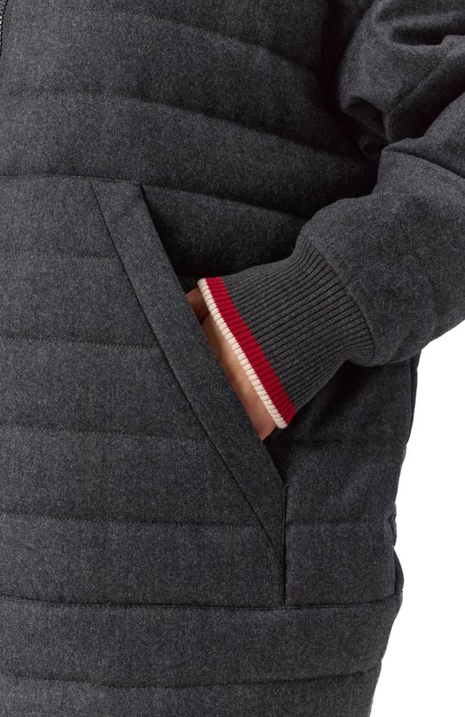 Пуховая куртка Brunello Cucinelli MT2267799 Серый  MT2267799 Фото 5