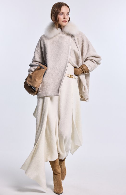 Кашемировое платье MVST M25.1MW.K101 Белый  M25.1MW.K101 Фото 5