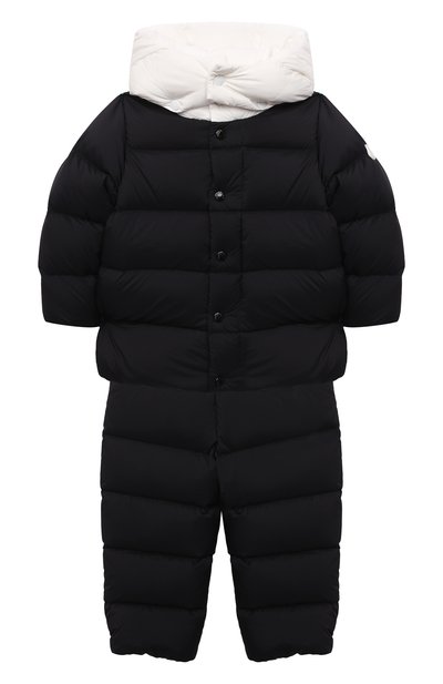 Комплект из куртки и комбинезона MONCLER черного цвета по цене 69950 руб., арт. G2-951-1F511-00-53333, фото 1 Комплект из куртки и комбинезона MONCLER, арт. G2-951-1F511-00-53333, фото 1