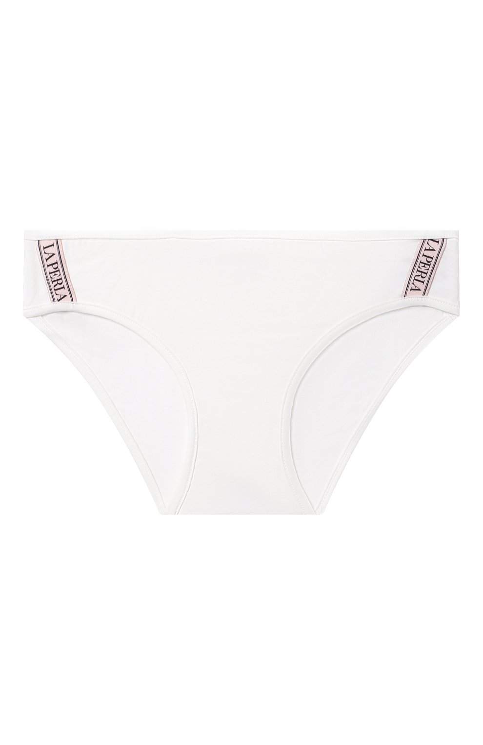 Хлопковые трусы-слипы LA PERLA кремового цвета по цене 4780 руб., арт. 55957/8A-14A, фото 1 Хлопковые трусы-слипы LA PERLA, арт. 55957/8A-14A, фото 1