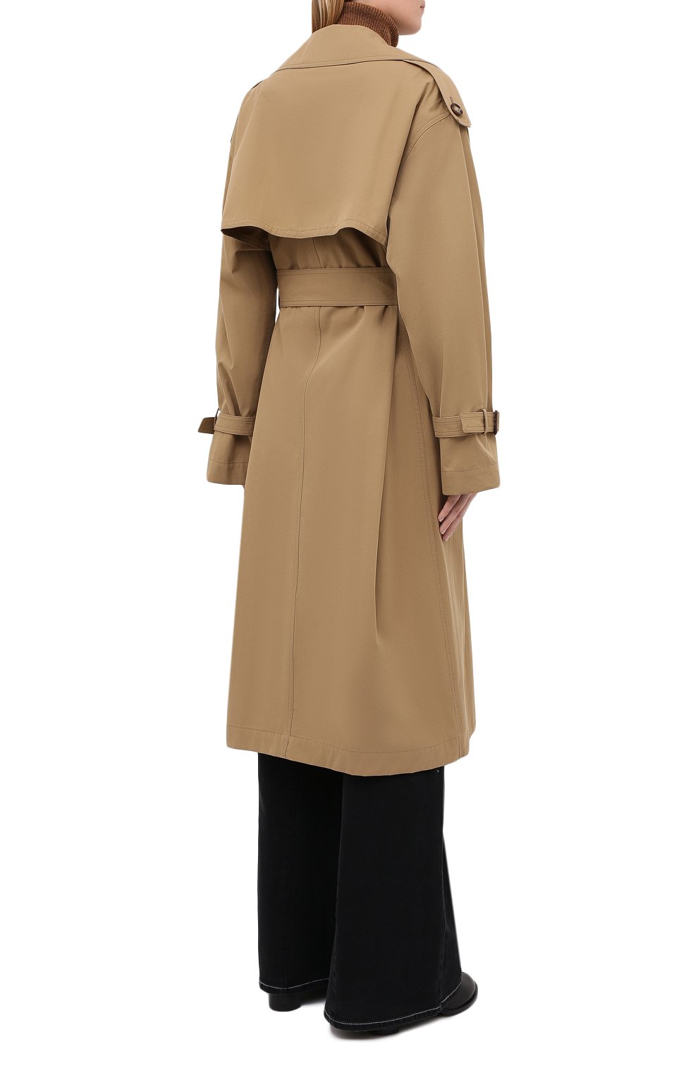 Хлопковый тренч VICTORIA BECKHAM, арт. 1320WCT001466A, фото 4