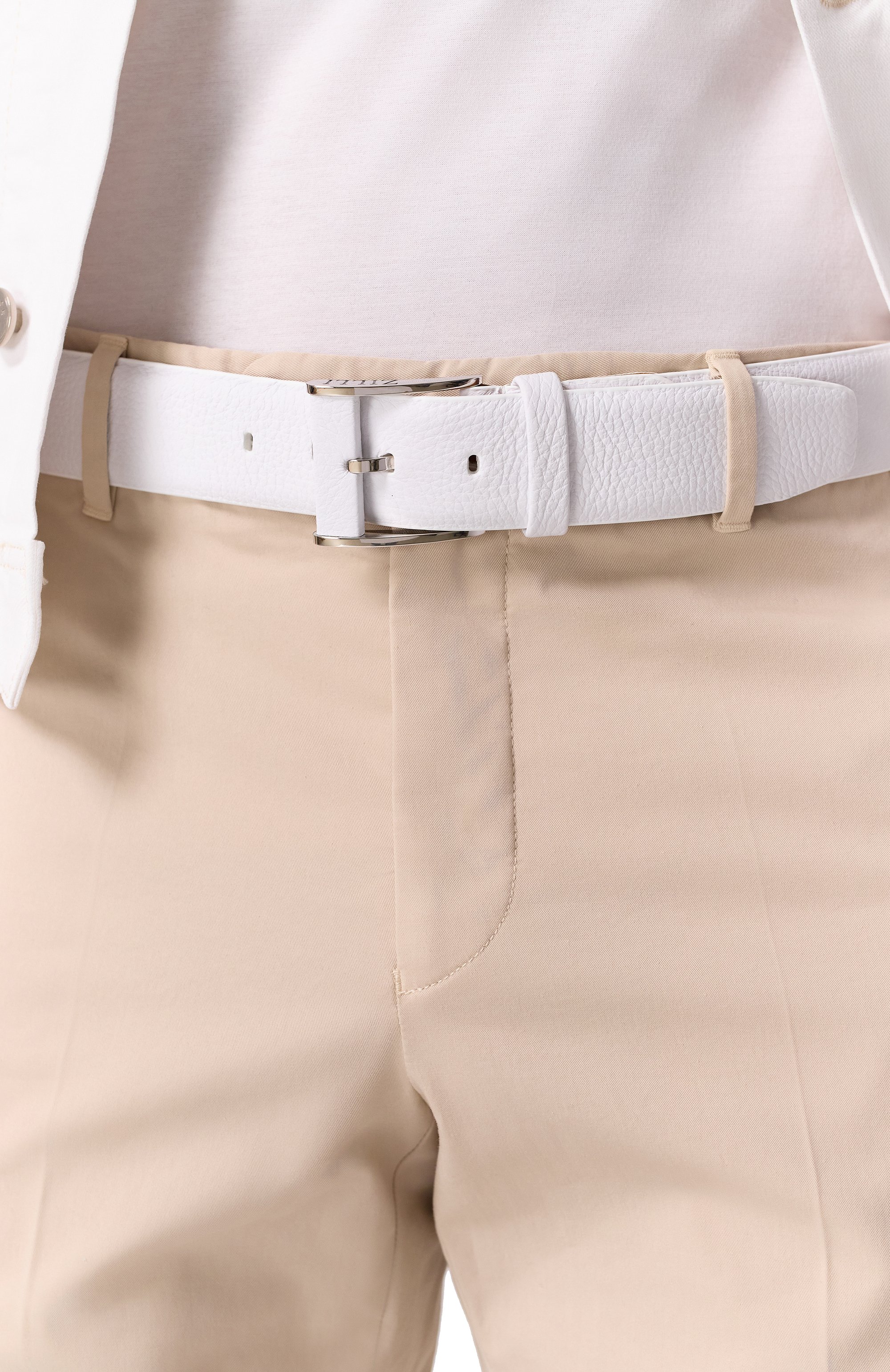 Кожаный ремень ZILLI, арт. B12640M1947VPAL00, фото 2