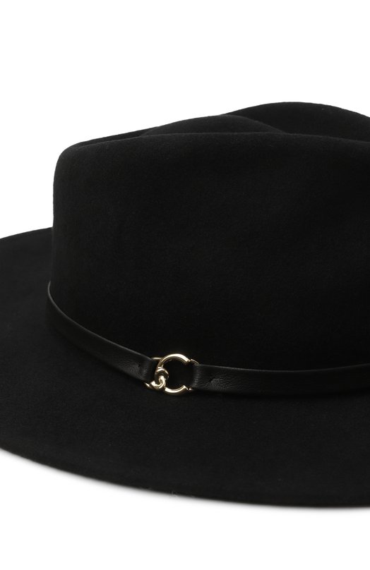 Шерстяная шляпа Elise Coccinelle E7 TTW 49 01 01 Чёрный  E7 TTW 49 01 01 Фото 3