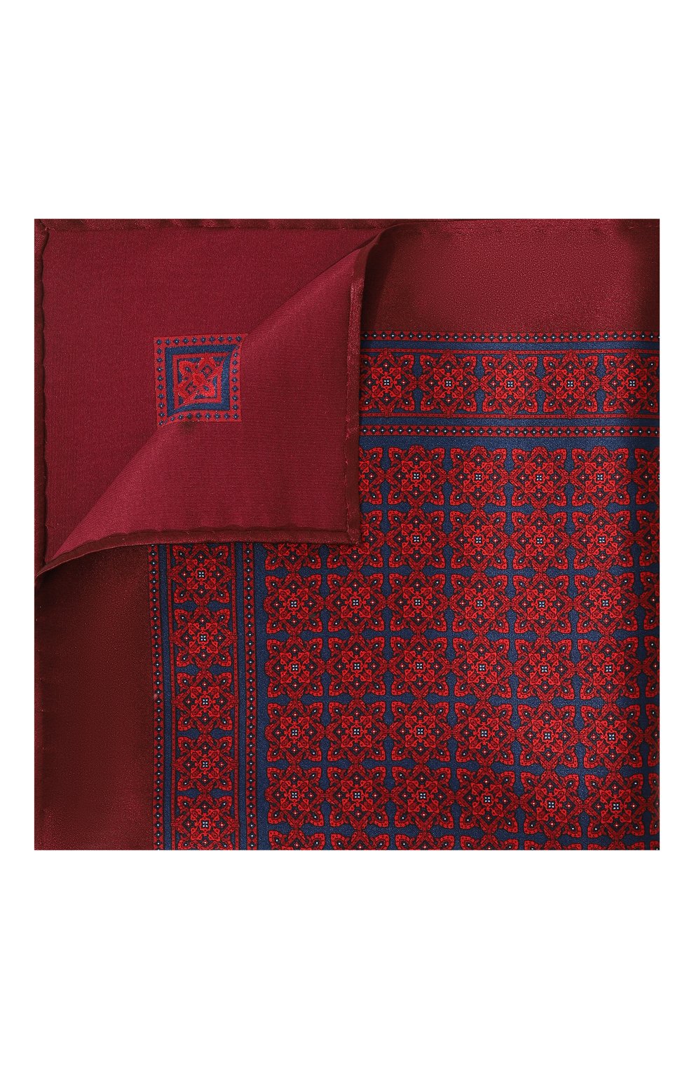 Комплект из галстука и платка STEFANO RICCI красного цвета по цене 43950 руб., арт. DH/49101, фото 5 Комплект из галстука и платка STEFANO RICCI, арт. DH/49101, фото 5