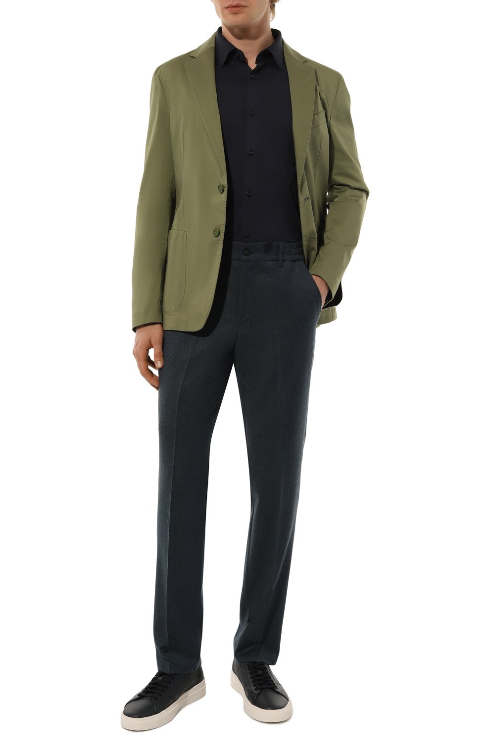 Шерстяные брюки BERWICH, арт. SPIAGGIA20 ALC/RD5470, фото 2