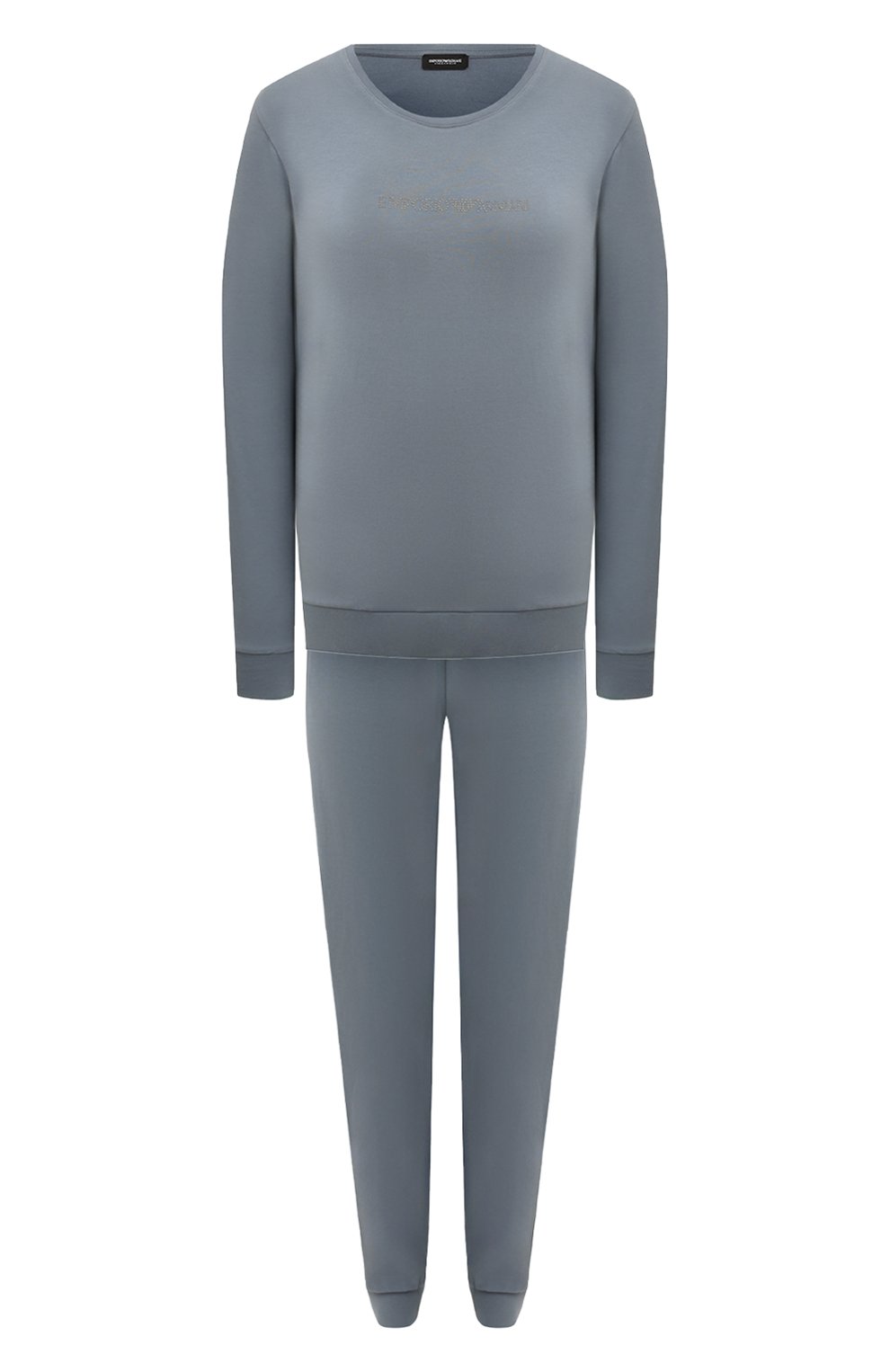 Хлопковая пижама EMPORIO ARMANI, арт. 164234/4F223, фото 1