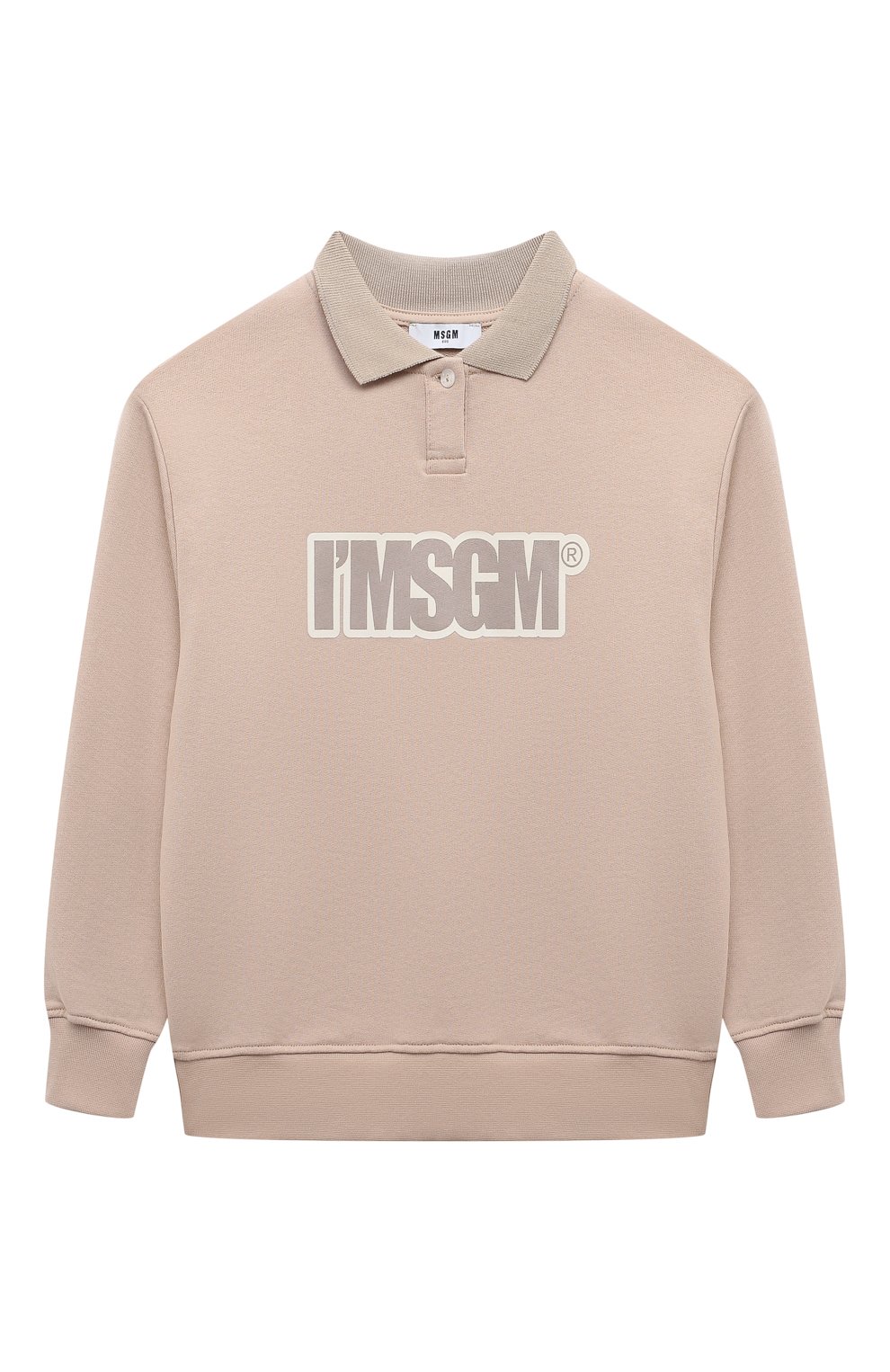 Хлопковая толстовка MSGM KIDS, арт. S4MSJUSW203, фото 1