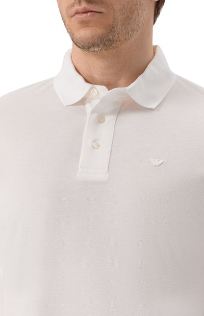 Хлопковое поло EMPORIO ARMANI, арт. EM004643/AF12955, фото 5