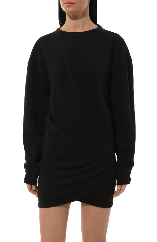 Хлопковое платье Isabel Marant Etoile 24AR00483FAB3M01E Чёрный  24AR00483FAB3M01E Фото 3