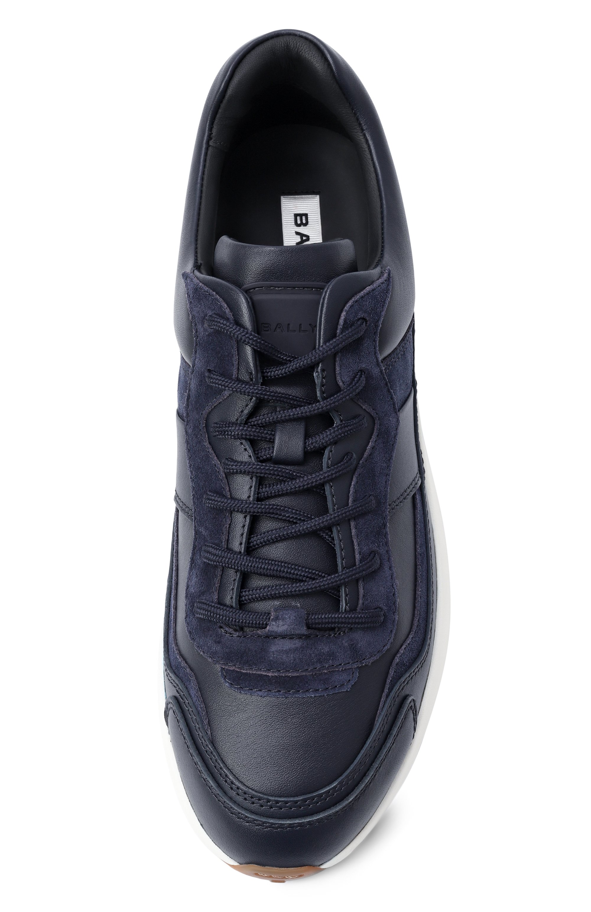 Кожаные кроссовки outline BALLY, арт. MSK0CJ/VT856, фото 6