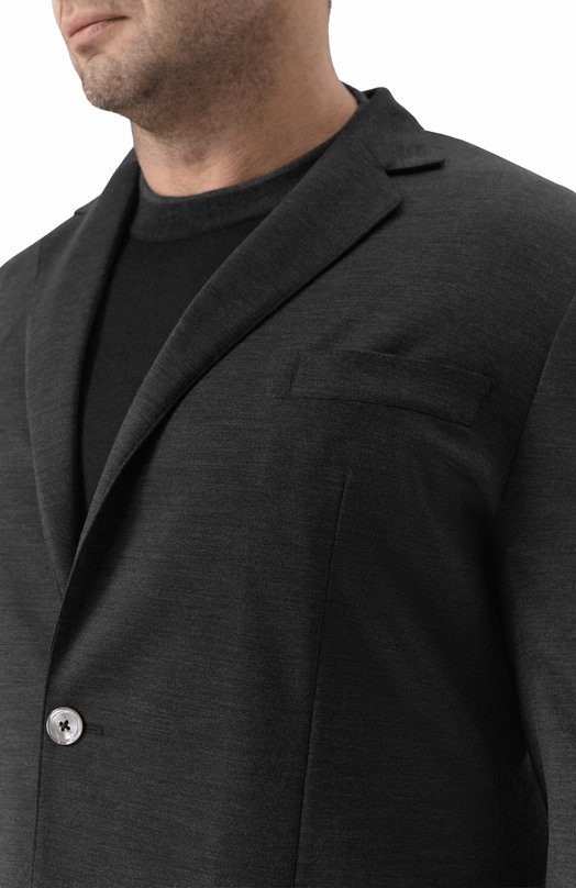 Шерстяной пиджак Marco Pescarolo GI0VE/53Y19 Серый  GI0VE/53Y19 Фото 5
