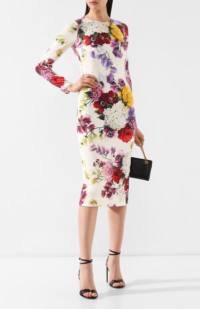 Шелковое платье DOLCE & GABBANA, арт. F66V7T/FSAX3, фото 2