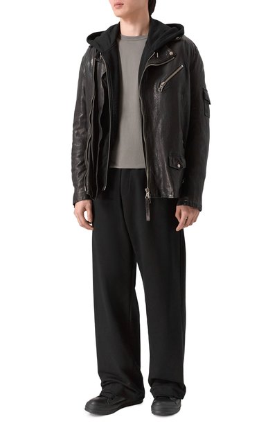 Хлопковая футболка RICK OWENS, арт. RU01F2232/JA, фото 2