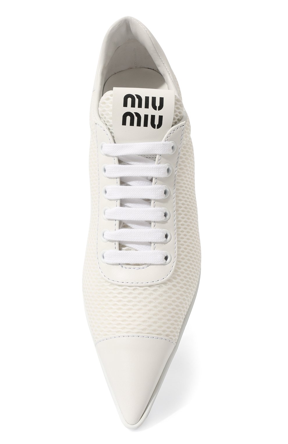 Комбинированные туфли MIU MIU, арт. 5E743D-77T-F0009-055, фото 6