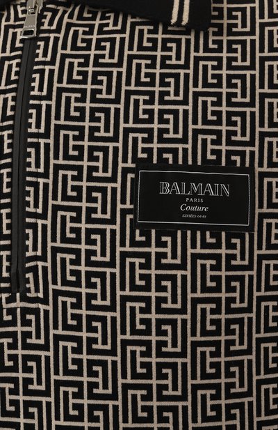 Хлопковое поло BALMAIN, арт. EH1GC027/BC90, фото 5