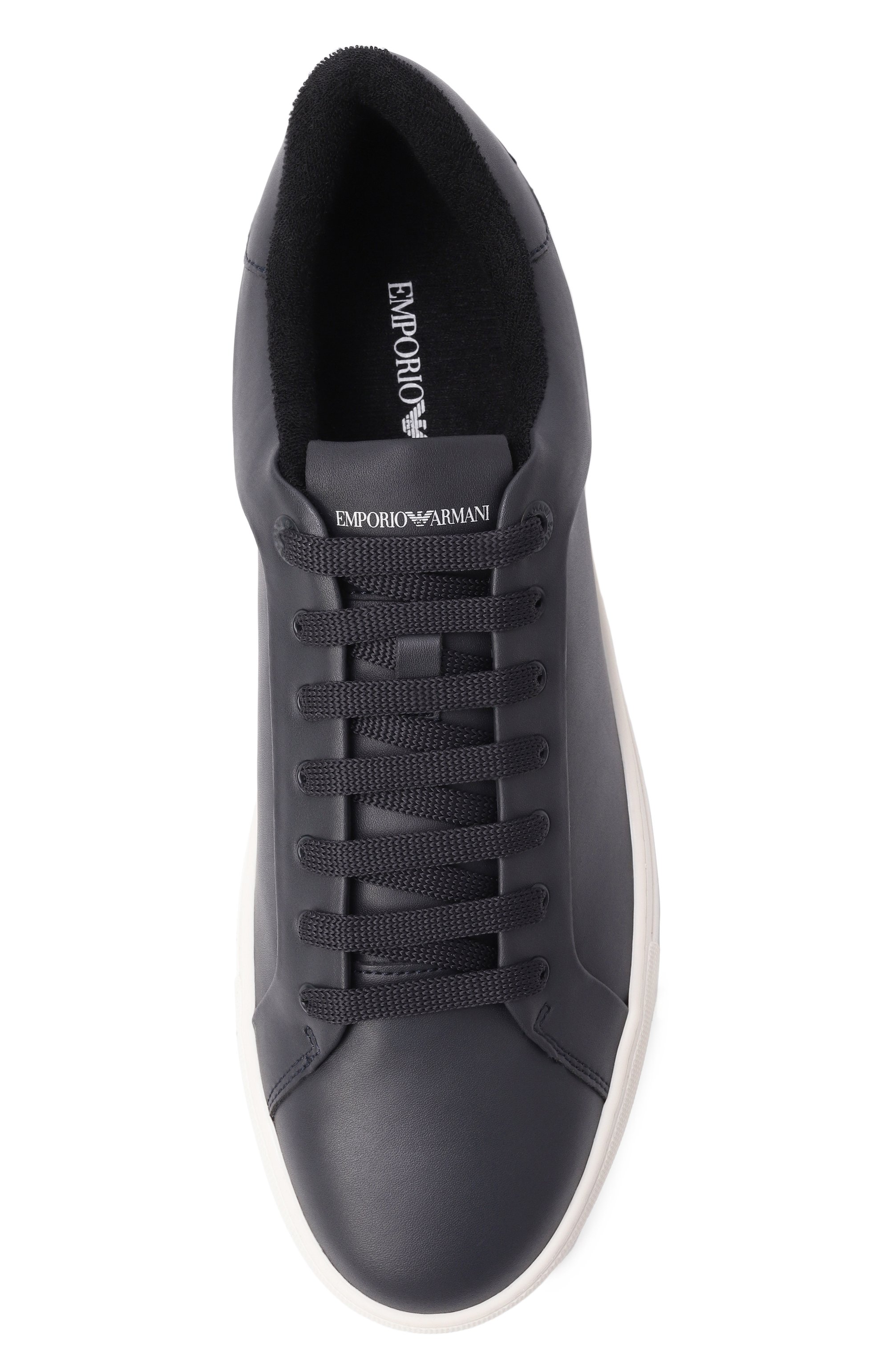 Кожаные кеды EMPORIO ARMANI, арт. EM003844/AF20004, фото 6