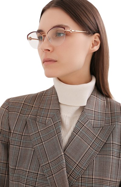 Оправа BVLGARI красного цвета по цене 36700 руб., арт. 2217B-2054, фото 2 Оправа BVLGARI, арт. 2217B-2054, фото 2