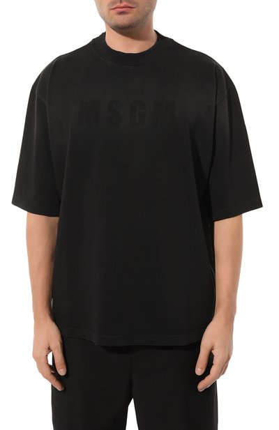 Хлопковая футболка MSGM, арт. 3540MM140/237519, фото 3