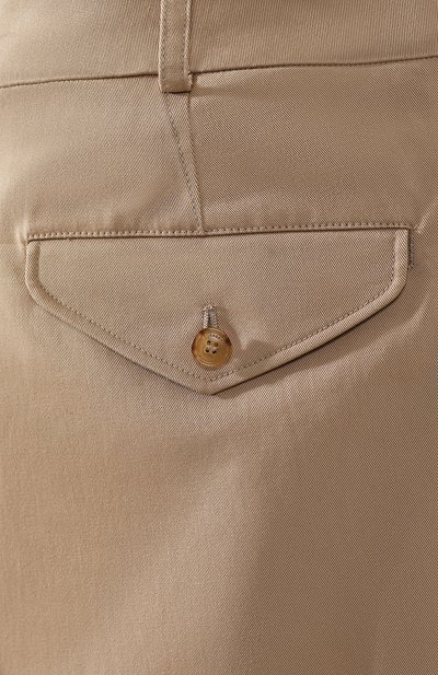 Хлопковые брюки BURBERRY бежевого цвета по цене 81750 руб., арт. 8010263, фото 5 Хлопковые брюки BURBERRY, арт. 8010263, фото 5