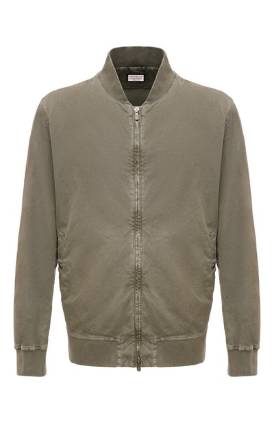 Мужской хлопковый бомбер BRUNELLO CUCINELLI, арт. MA0816499