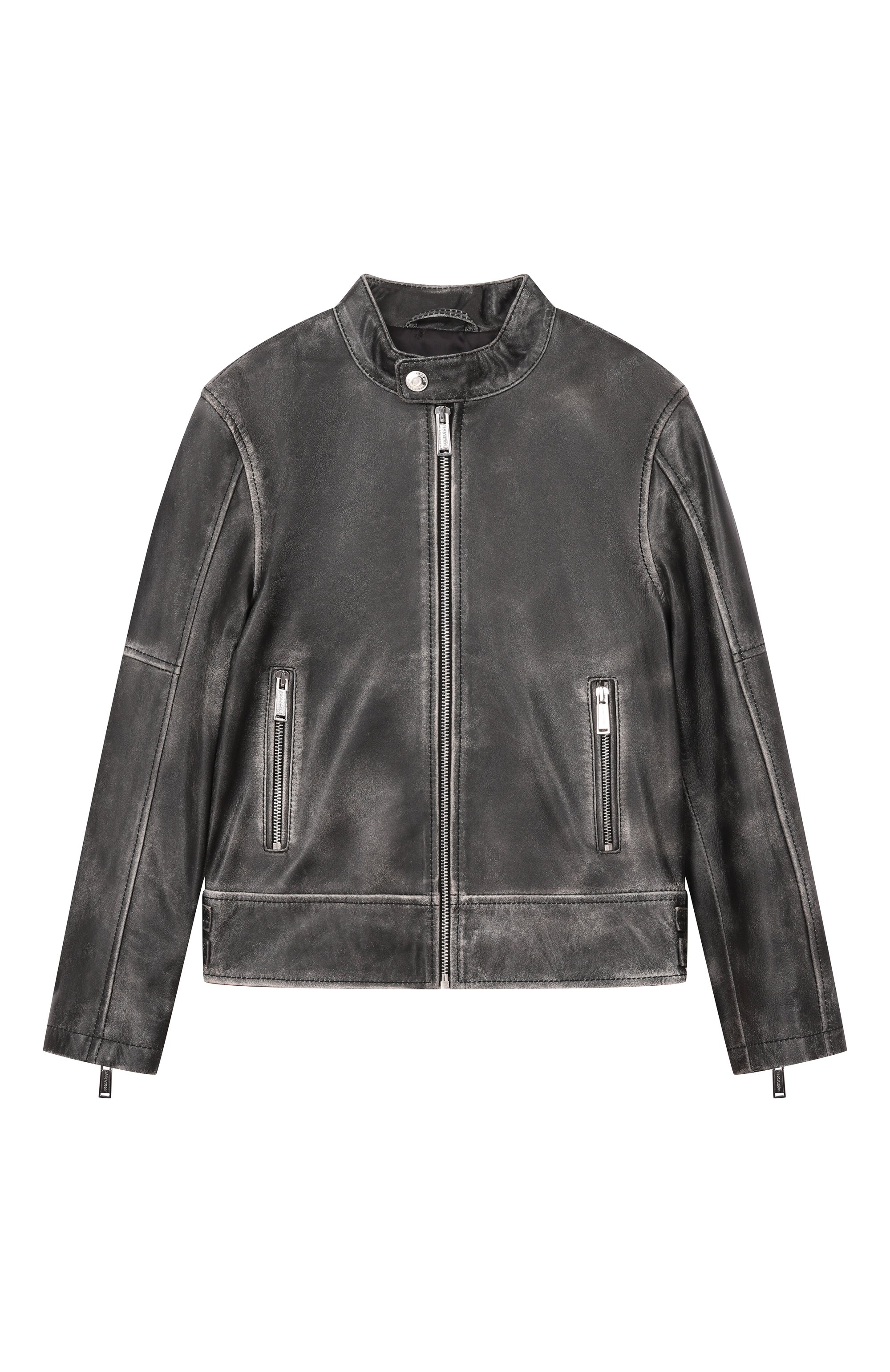 Кожаная куртка DSQUARED2, арт. DQ3047/D0AFA, фото 1